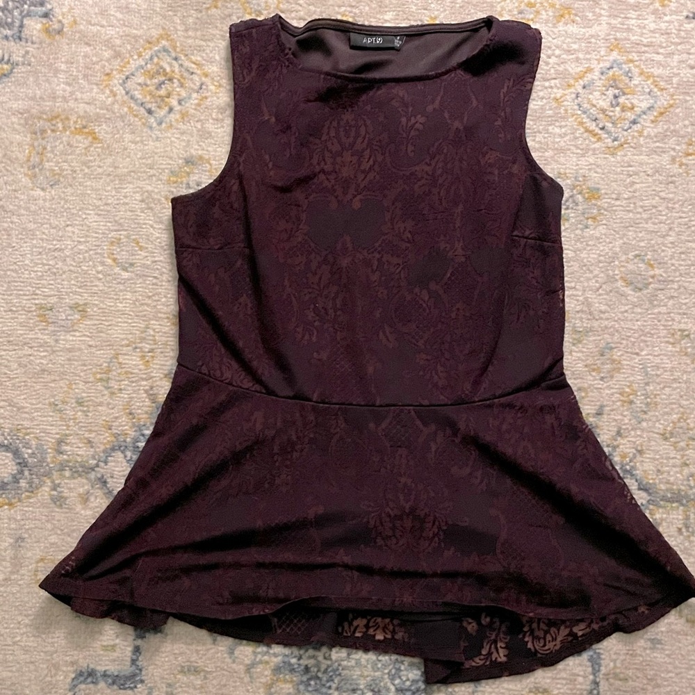 Peplum top